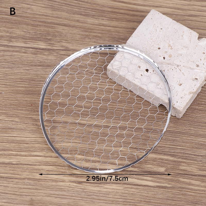 Подставка для благовоний Подставка для благовоний Противопожарный коврик Держатель для благовоний из нержавеющей стали Подставка для благовоний Подушечка для благовоний Держатель для благовоний с нитью Подставка для благовоний 7.5cm
